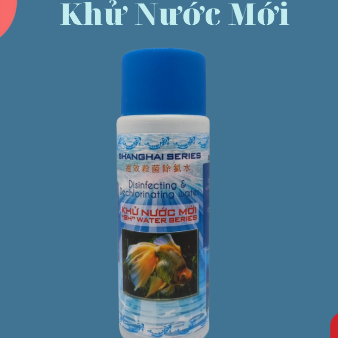 Thuốc Khử Nước Mới - Khử Clo ShangHai125ml
