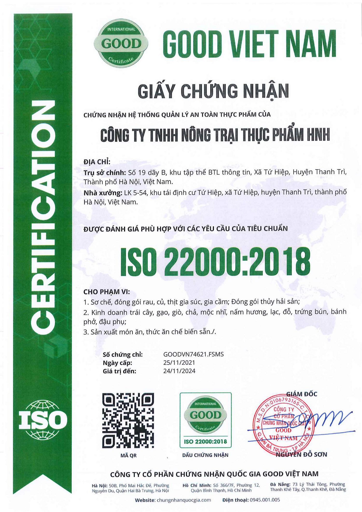 Giò sống - 2kg