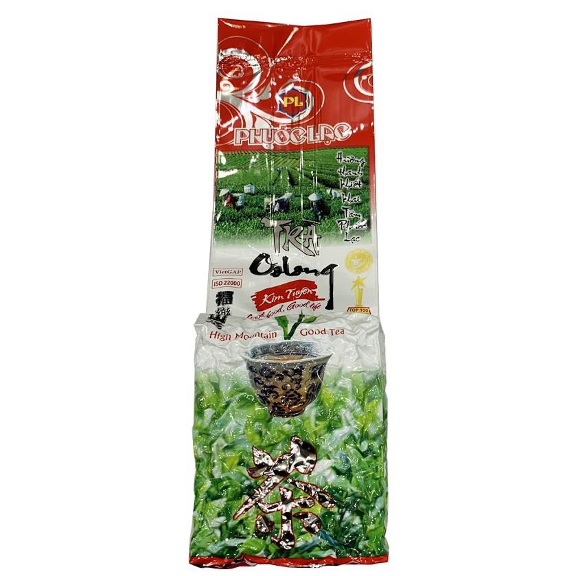 Trà Ô Long (oolong) Kim Tuyên Phước Lạc Loại 1 Gói 250g