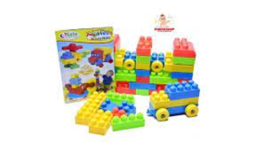 Bộ Đồ Chơi Xếp Hình Bé Vui Đến Trường 48 Chi Tiết Cho Bé Lắp Ghép, Phát Triển Tư Duy Logic