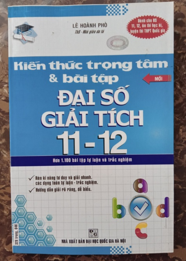 Sách - Kiến Thức Trọng Tâm Và Bài Tập Đại Số - Giải Tích 11 - 12