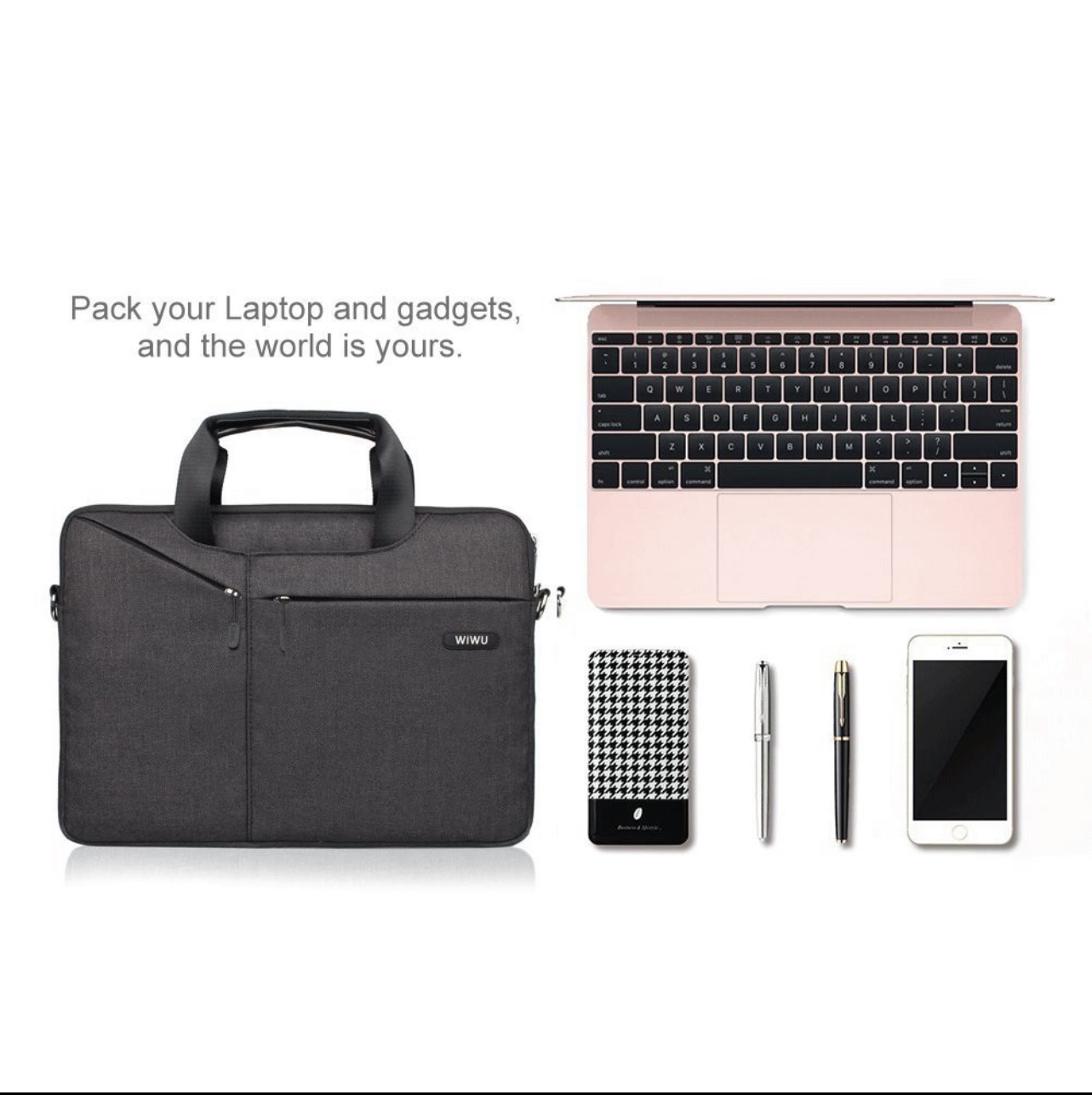 Túi Đeo City Commuter Bag Dành Cho Laptop, Ultrabook Thiết Kế Không Thấm Nước, Chống Sốc, Chống Rơi - Hàng Chính Hãng