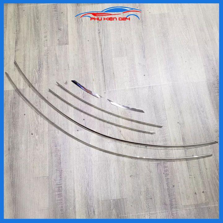 Bộ nẹp viền cong kính Inox Cho Mazda CX-30 CX30 2021-2022-2023