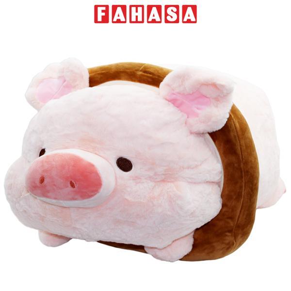 Thú Bông Heo Hồng Nằm 75 cm - ZooZoo 75580