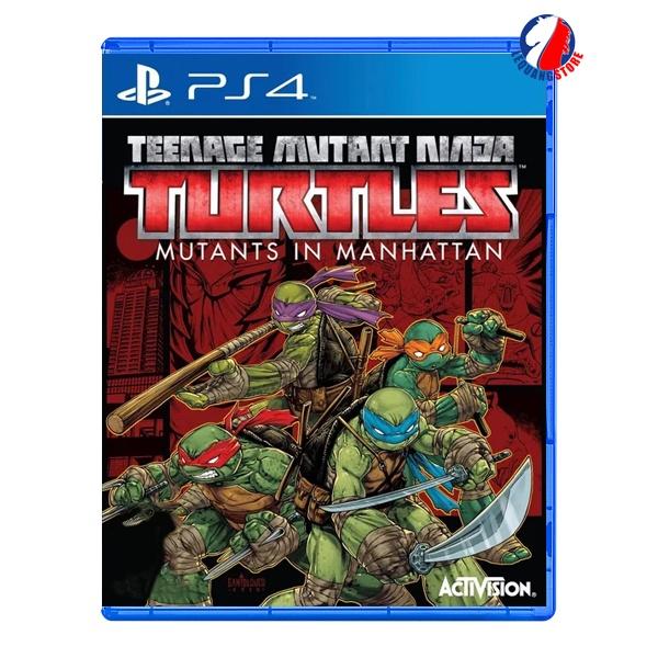 Teenage Mutant Ninja Turtles: Mutants in Manhattan - Đĩa Game PS4 - ASIA - Hàng Chính Hãng