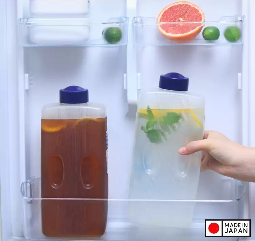 BÌNH NƯỚC 2 LÍT - HÀNG NỘI ĐỊA NHẬT , có thể dùng đựng nước trữ ở ngăn mát tủ lạnh, mang đi làm,.