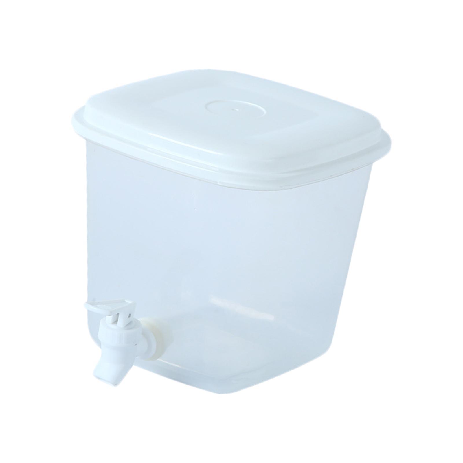 3.5L Large Capacity Cold Water Jug Refrigerator Kettle with Tap for Beverage