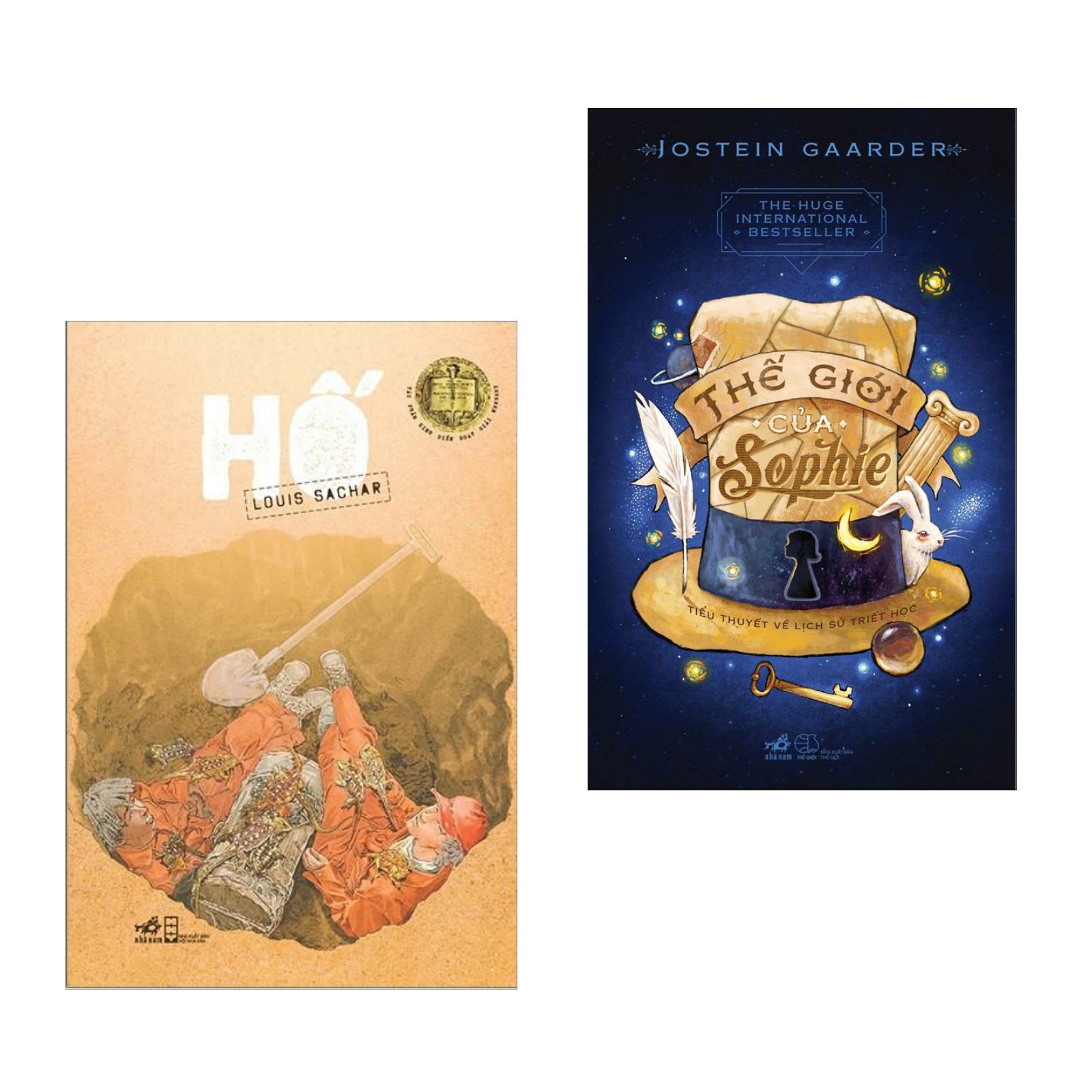 Combo tiểu thuyết bán chạy: Thế Giới Của Sophie + Hố