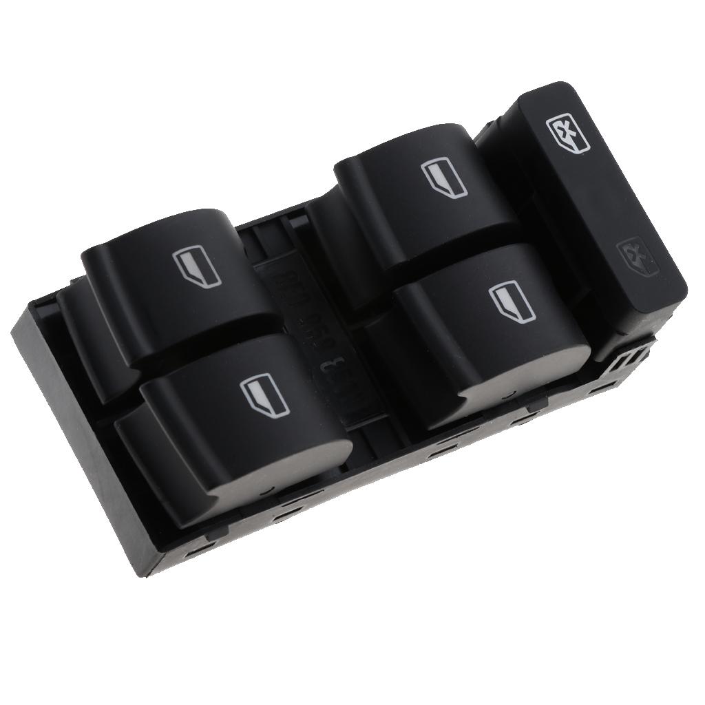 ABS Plastic Car Power Window Switch Button Controls for Audi A4 B6 B7