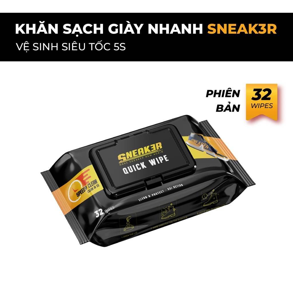 Khăn Lau Giày Siêu Sạch Quick Wipe Sneak3r  HKD96