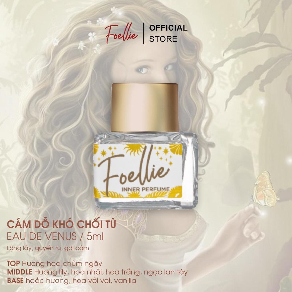 Nước Hoa Vùng Kín Foellie Eau De Venus Inner Perfume 5ml Hương Hoa Ly Quyến Rũ