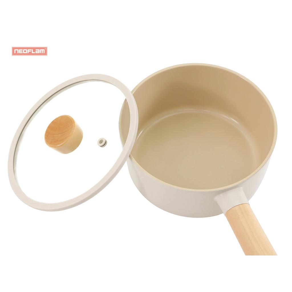 Quánh Neoflam Fika cỡ 16cm chống dính bếp từ, tráng gốm xtrema cao cấp sản xuất tại Hàn Quốc