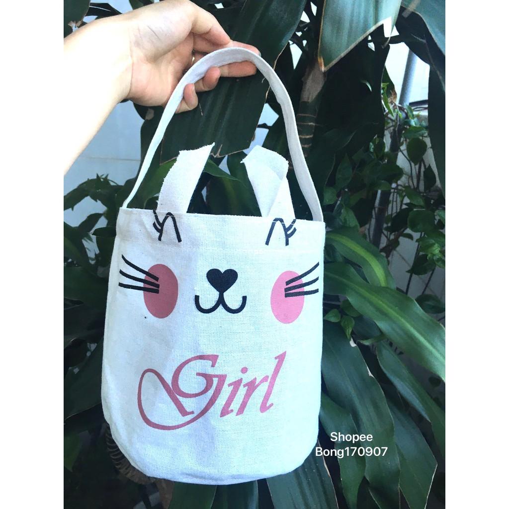 GIỎ ĐỰNG ĐỒ CÁ NHÂN siêu cute chống thấm size đường kính 20cm, cao 20cm
