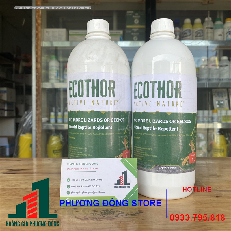 Thuốc diệt tắt kè Ecothor Lizards (lít) - xua thằn lằn, tắc kè dạng lỏng