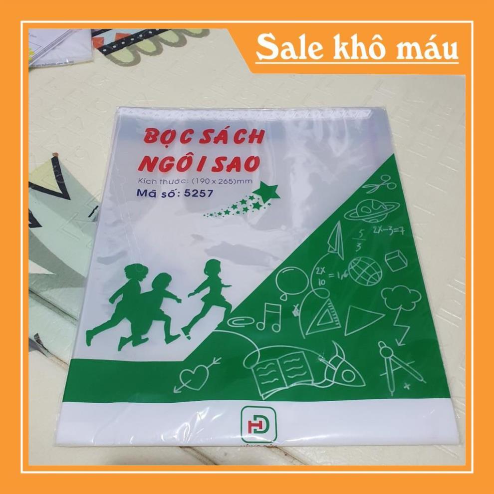 Bọc sách giáo khoa và bọc vở oly Hùng Đức