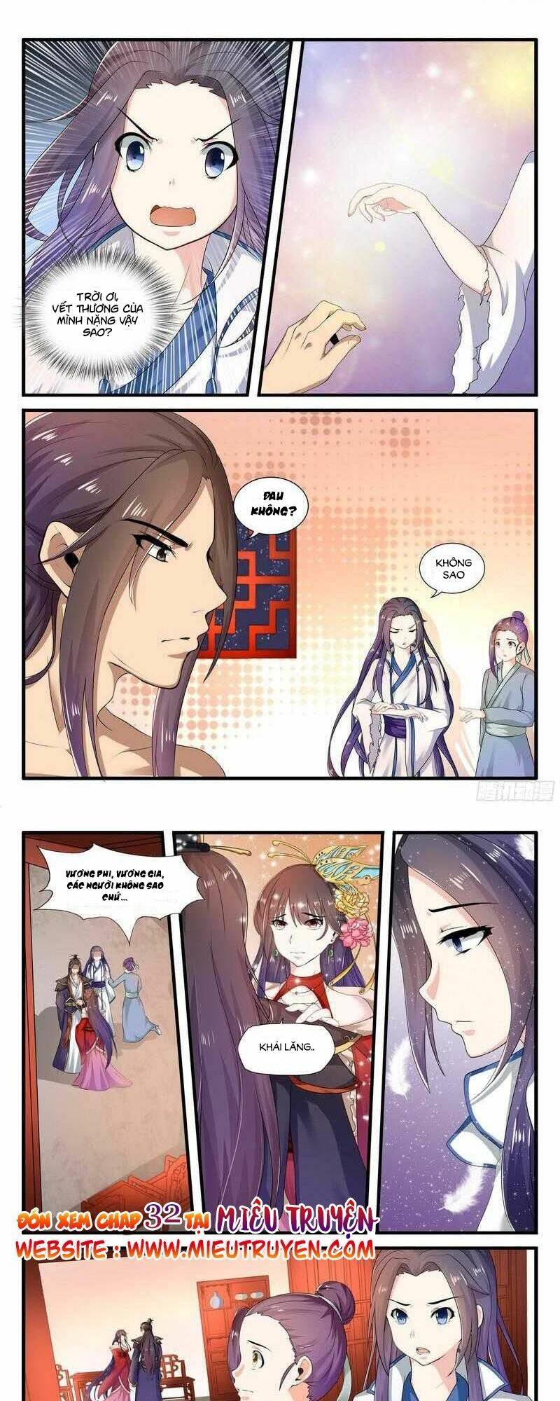 y nữ khuynh thành - thịnh sủng vương phi chapter 31 9