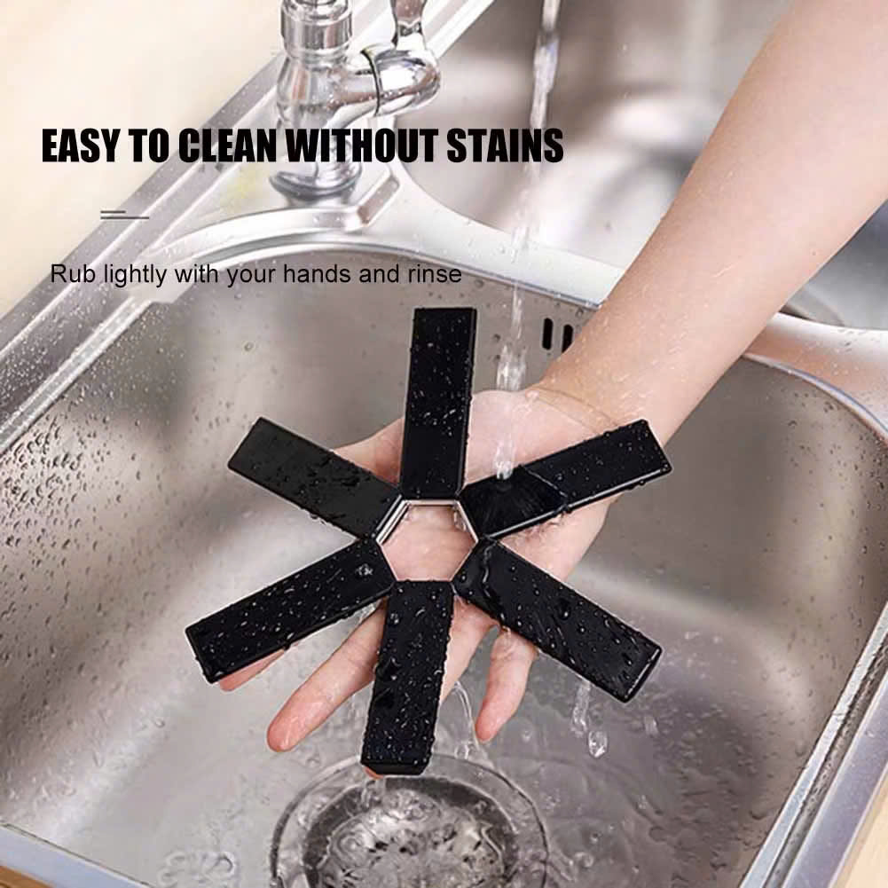 Miếng lót nồi lót cốc chịu nhiệt thông minh gấp gọn tiện lợi