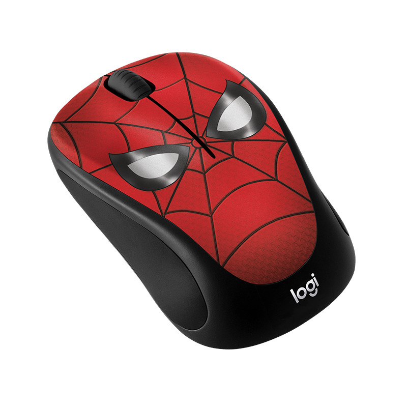 Chuột không dây LOGITECH M238 Spider Man - Hàng Chính Hãng