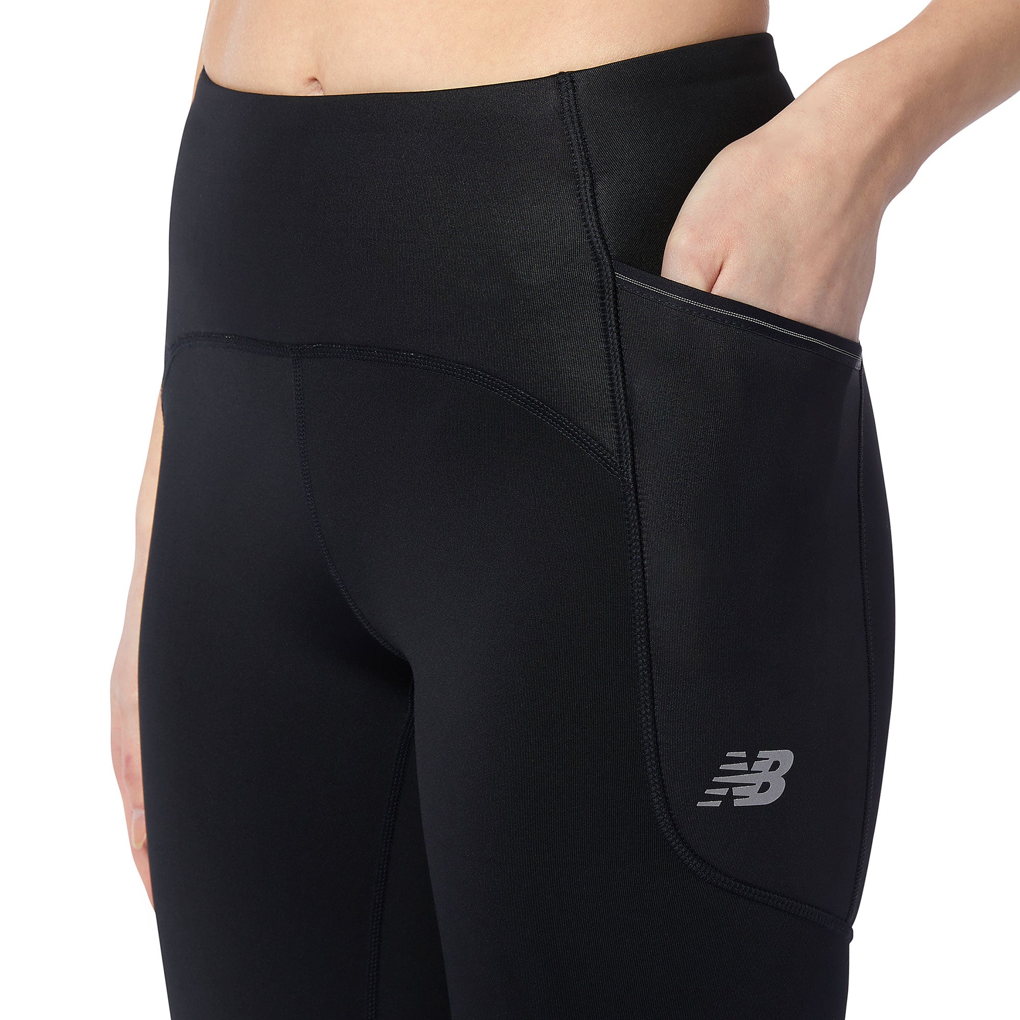 Quần legging thể thao nữ New Balance Heat - WP13272BK (form quốc tế)