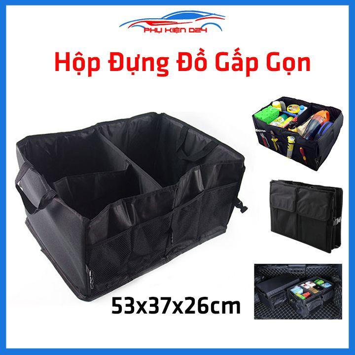 Hộp đựng đồ gấp gọn lưu trữ trong ô tô mang đồ dã ngoại