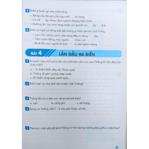 Sách - Combo Vở thực hành Tiếng Việt lớp 3 tập 1+2