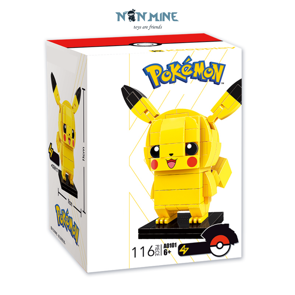 Đồ Chơi Lắp Ráp Pokemon Pikachu A0101 Mô Hình Hoạt Hình Truyện Tranh 116 Chi Tiết Cho Trẻ Từ 6 Tuổi