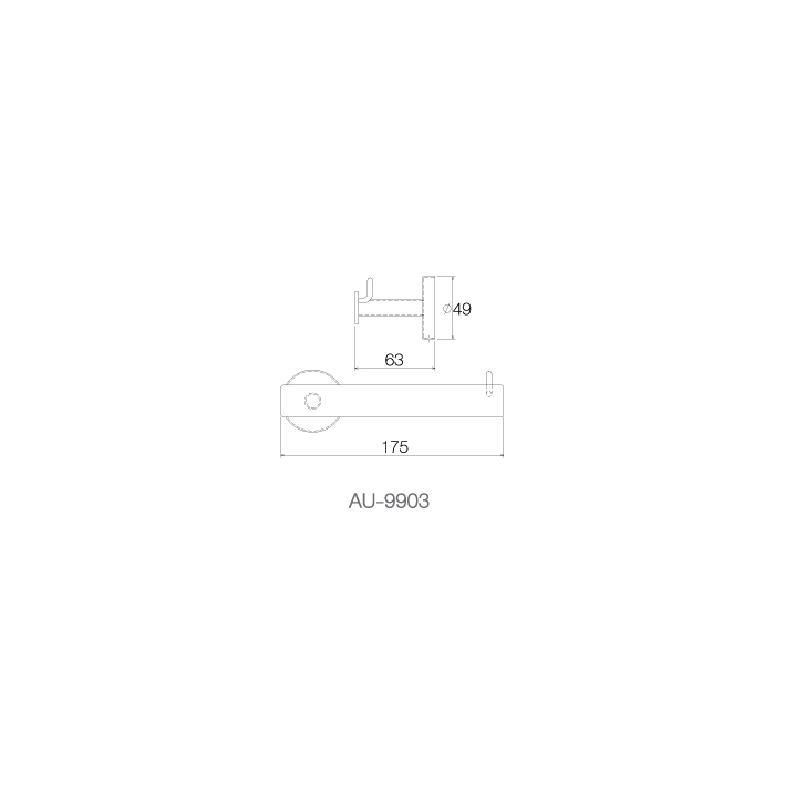 Vòng treo khăn - AU-9903 - INOX SUS 304