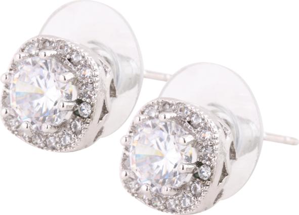 Bông Tai Mạ Bạc Cao Cấp 925