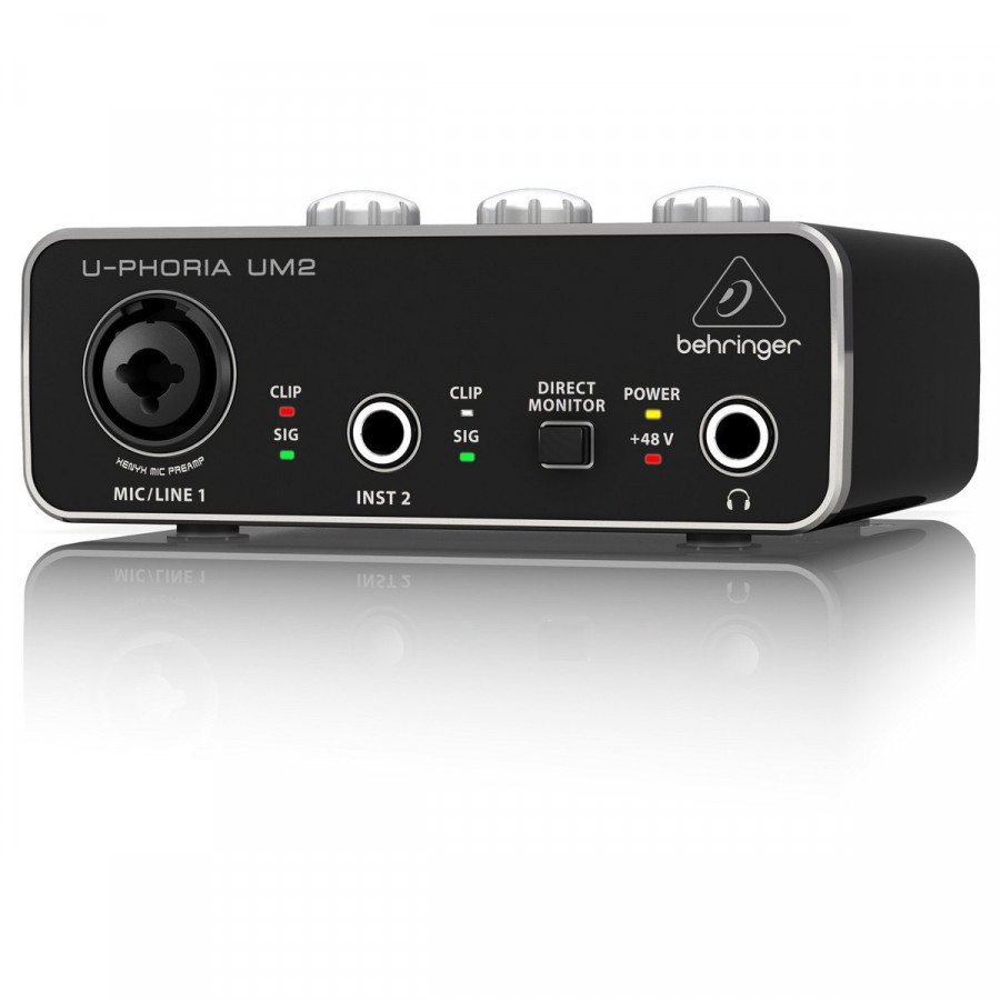 Card Sound USB thu âm Behringer U-Phoria UM2 - Hàng Nhập Khẩu