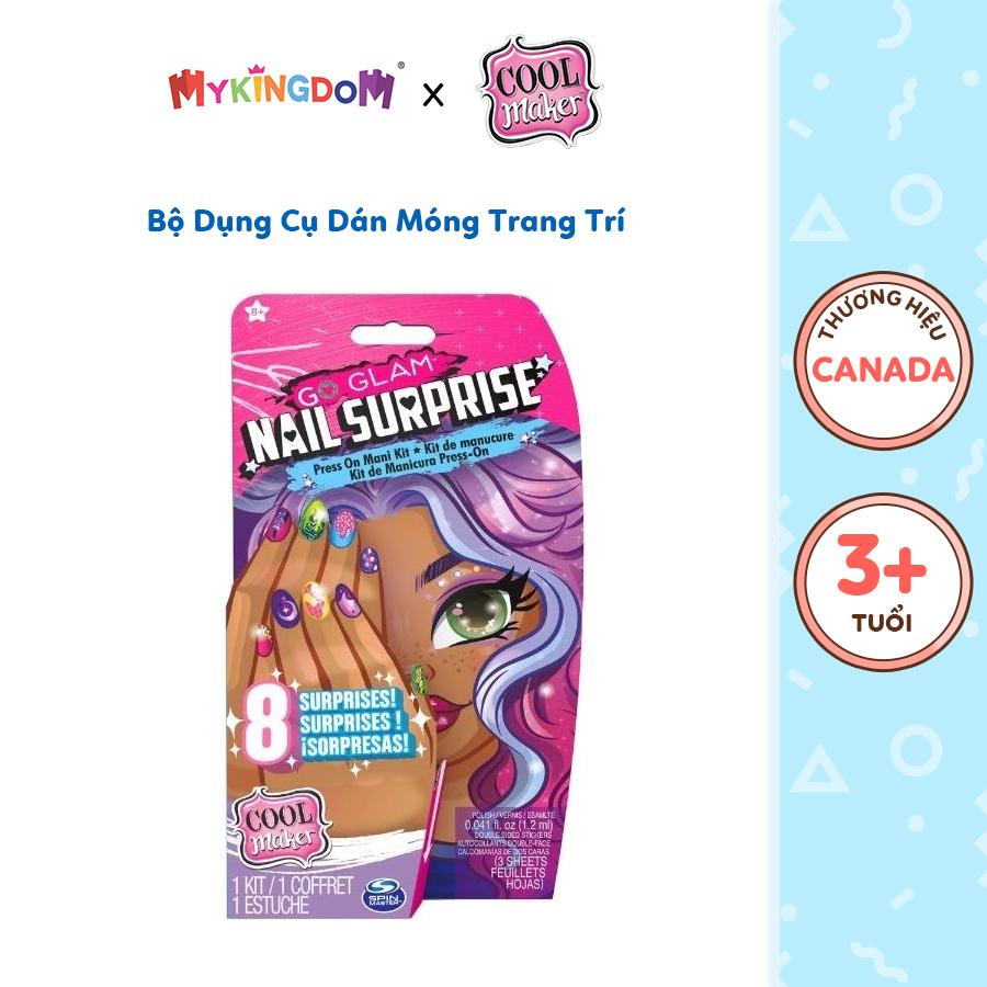 Đồ Chơi COOL MAKER Bộ Dụng Cụ Dán Móng Trang Trí 6063453