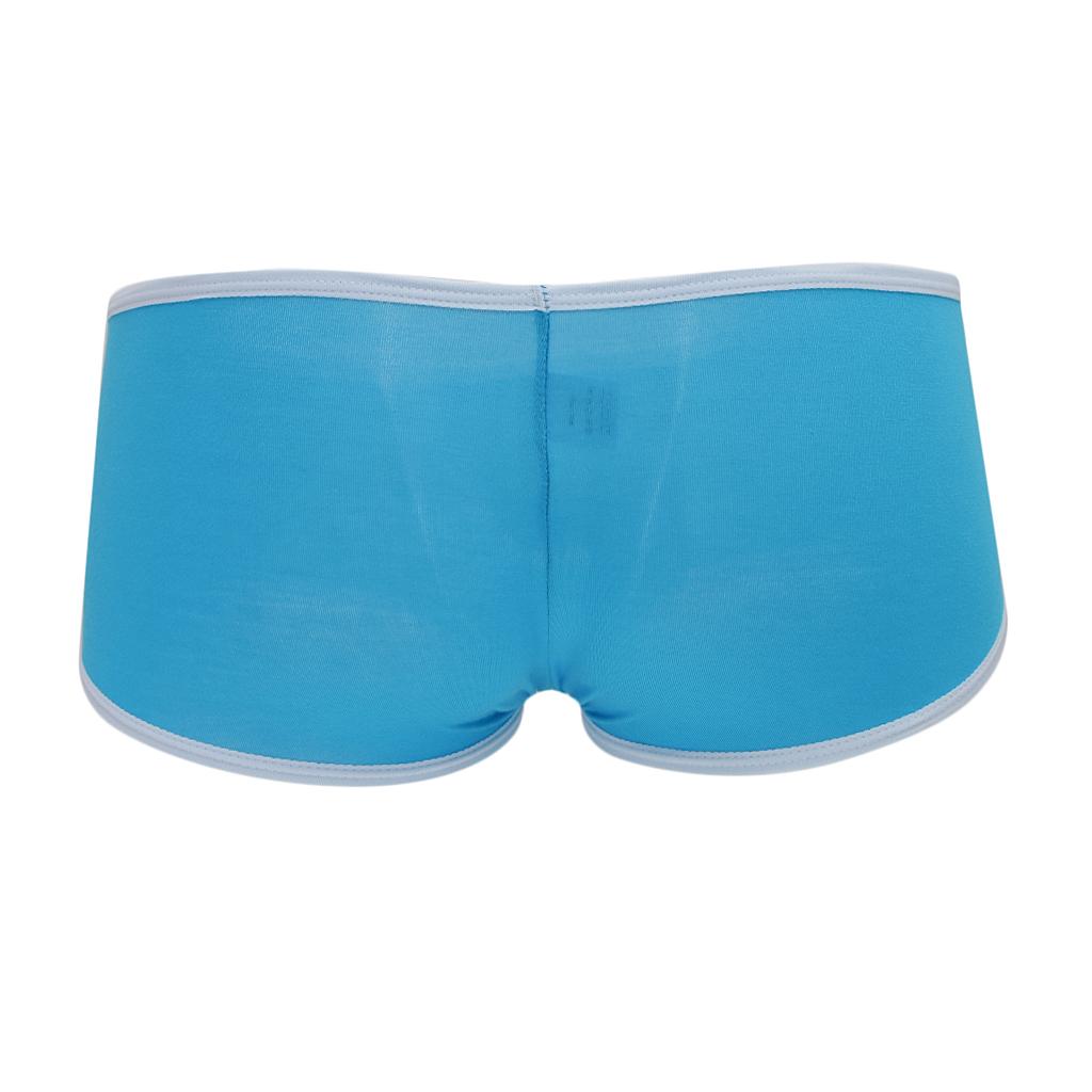 Men's Breathable Modal Boxer Briefs Underwear Stretch Briefs Trunks