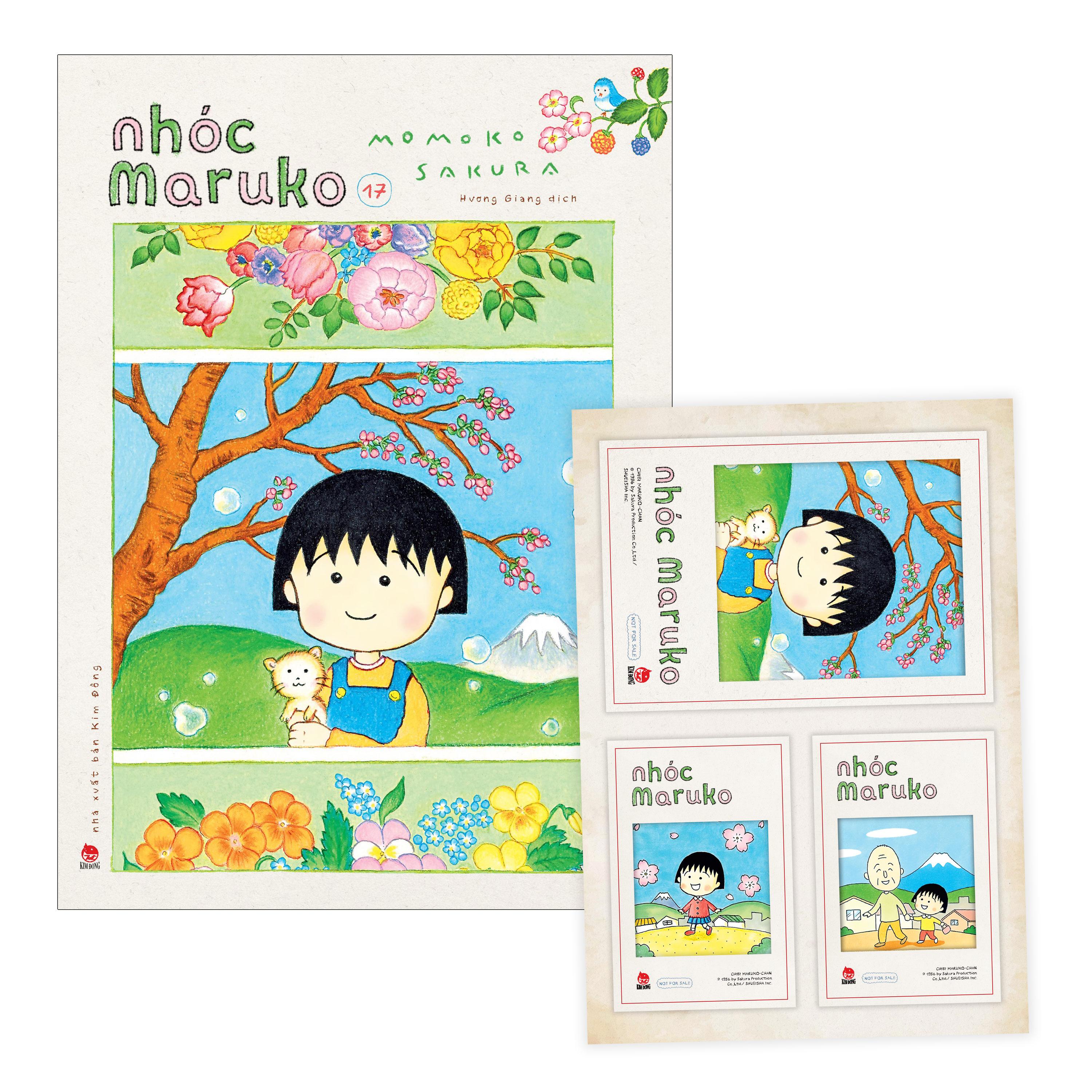 Sách - Nhóc Maruko - Tập 17 - Tặng Kèm Set Postcard Polaroid