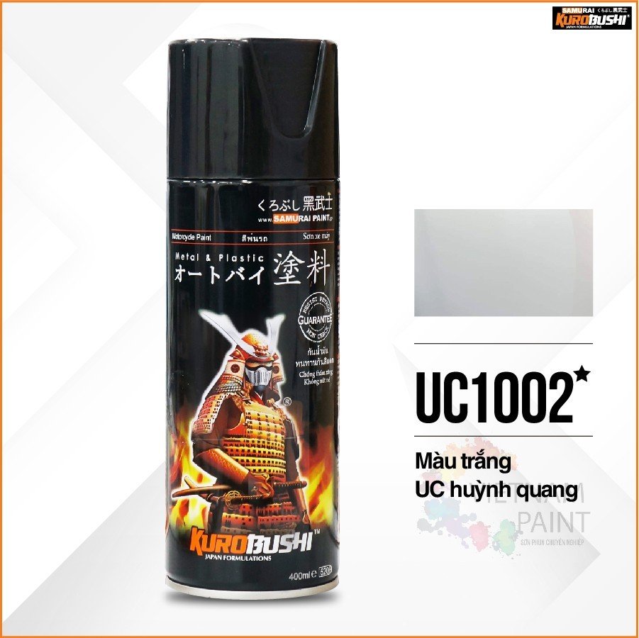 Sơn xịt Samurai Kurobushi - Màu nền huỳnh quang UC1002
