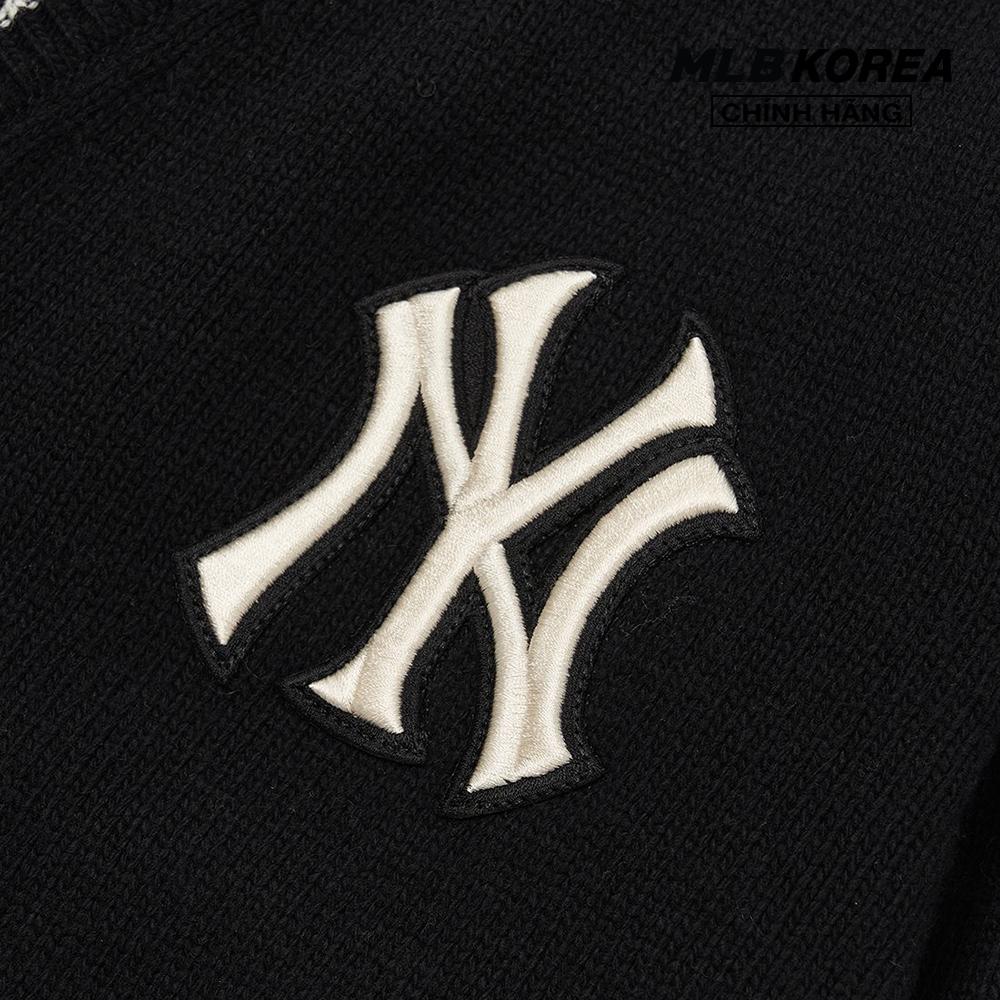 MLB - Áo khoác cardigan phom suông Basic Big Logo 3AKCB0124