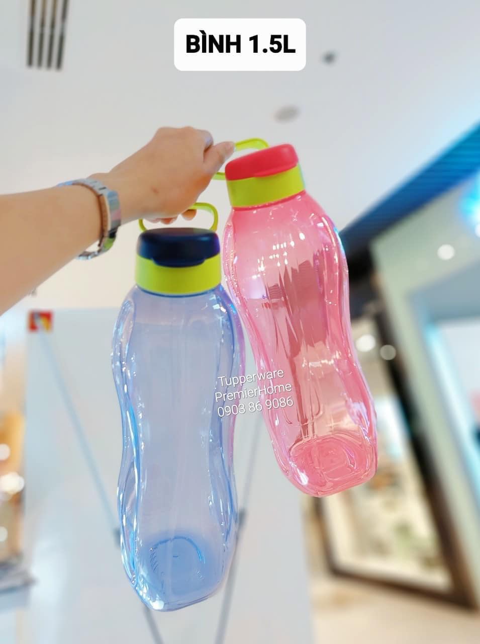 Bình nước tupperware Eco Bottle 1.5L