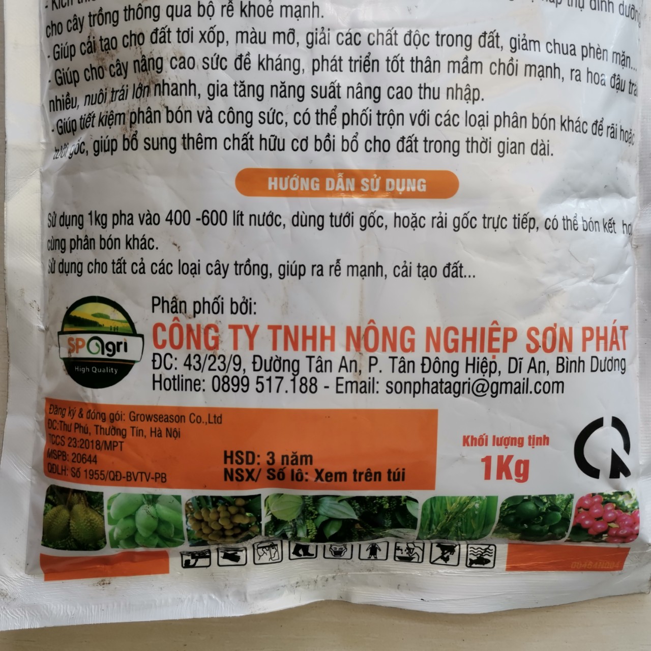 Phân bón Humic SP Root Maxcare omri plus 1kg - Ra rễ cực mạnh - Bung chồi cực nhanh - Cải tạo đất - mập cây - xanh lá