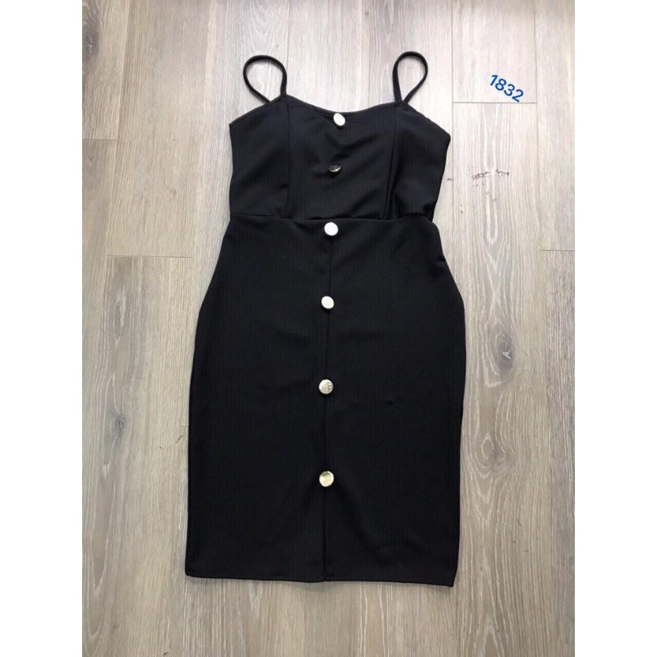 ĐẦM BODY 2 DÂY PHỐI NÚT