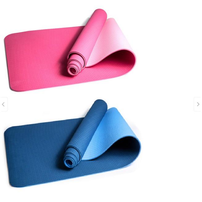Thảm Tập Yoga PE Cao Cấp 2 Lớp Độ Dầy 6MM