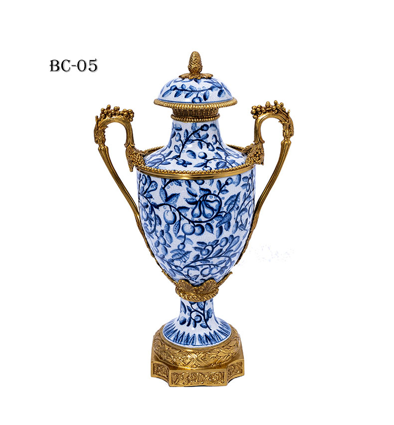 Bình Cup Phong Cách Pháp Tân Cổ Điển  Sang Trọng BC-05