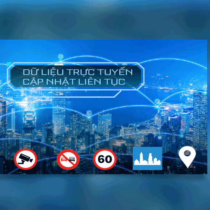 Màn hình hiển thị thông tin lên kính lái xe HUD H1ASe Vietmap - Hàng chính hãng