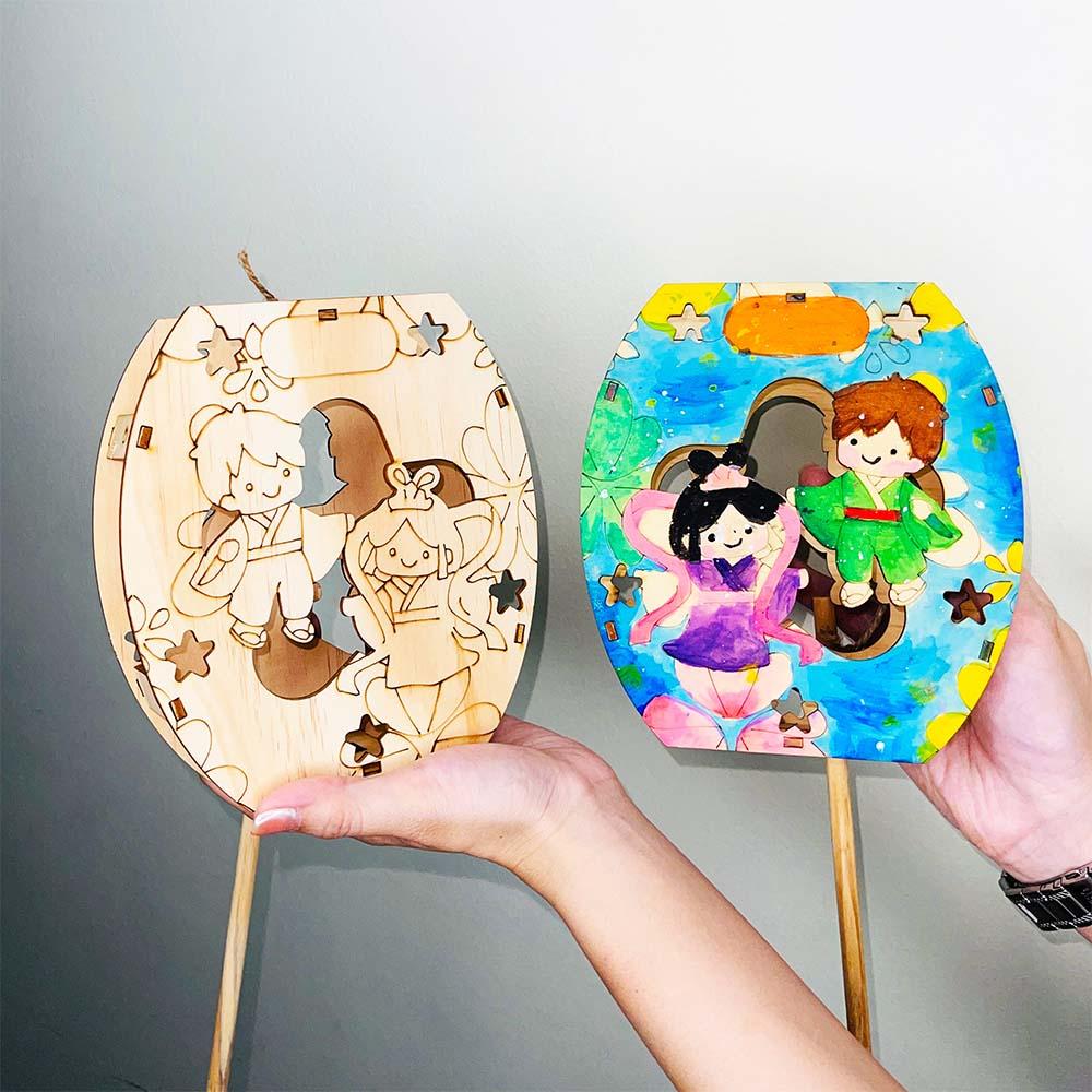 Lồng Đèn Sáng Tạo - Hằng &amp; Cuội Tung Tăng - Giftbrand GB09