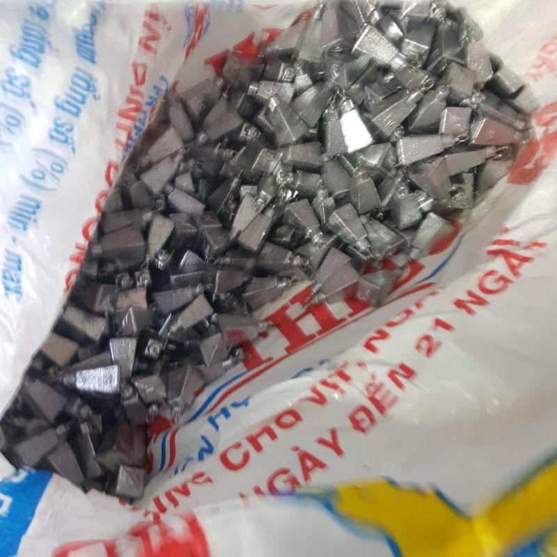 0,5kg chì vuông có móc hàng đẹp