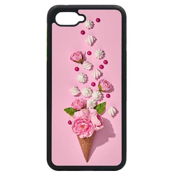 Ốp lưng điện thoại dành cho Oppo A3s Kem Hoa Hồng