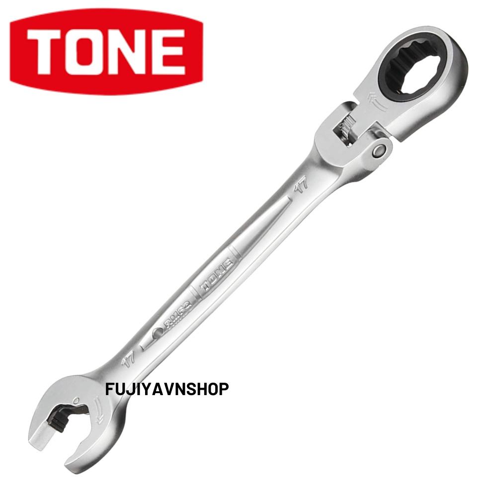 Cờ lê đầu chòng cơ cấu ratchet Tone RMFQ-17