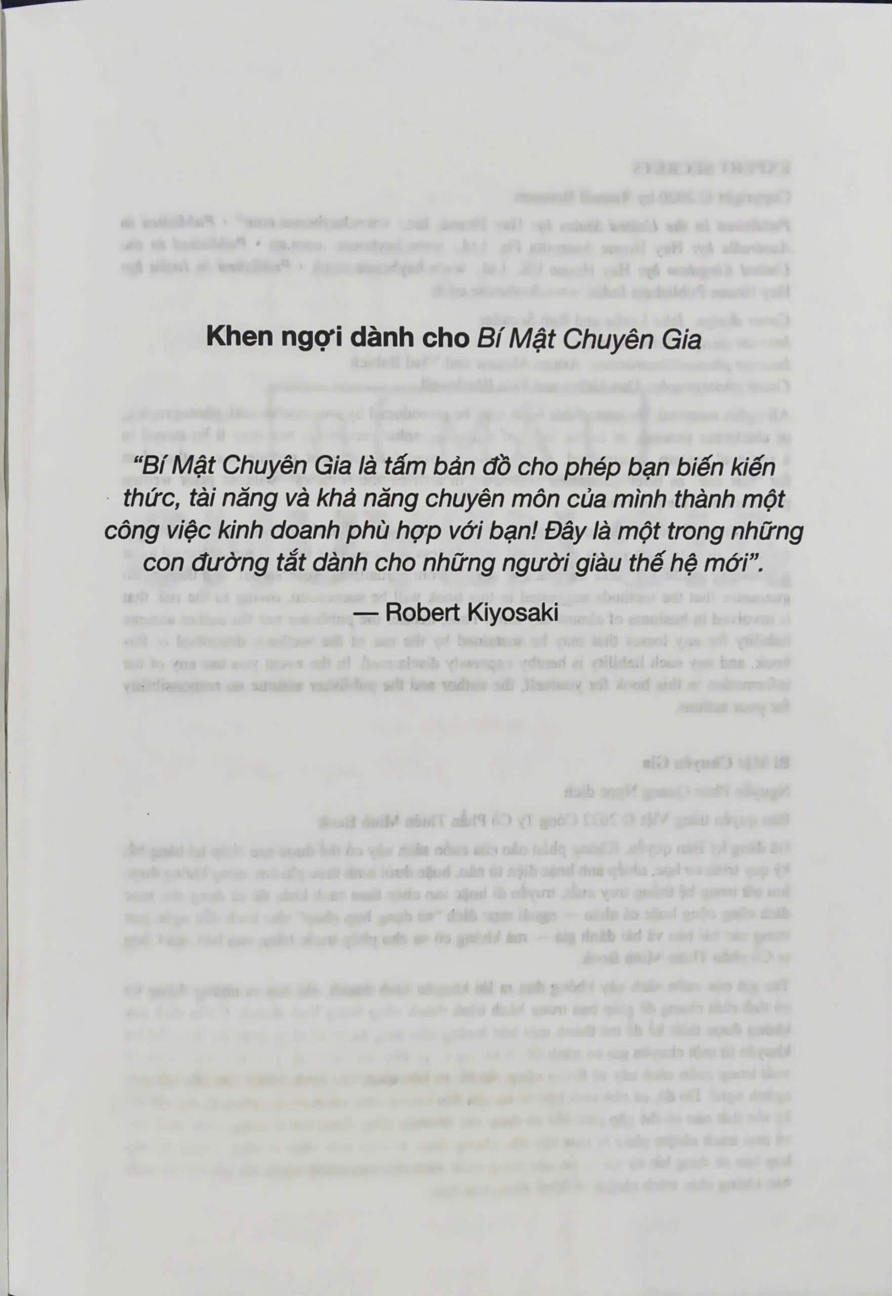 Sách Bí mật chuyên gia