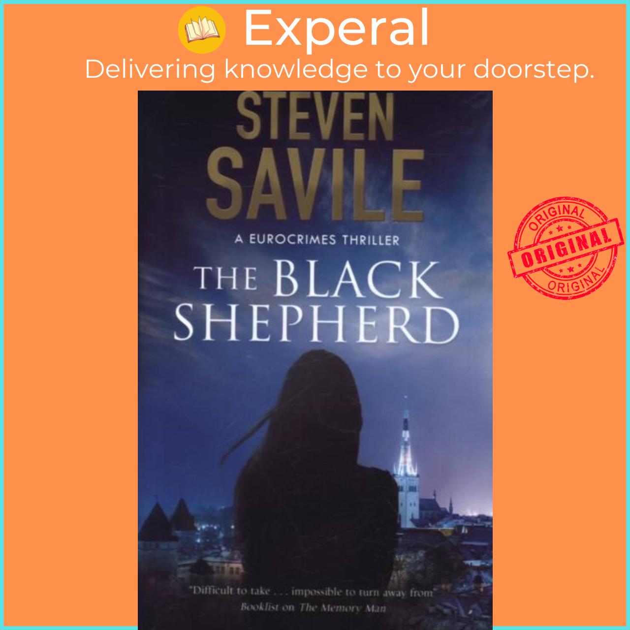 Sách - The Black Shepherd by Steven Savile (UK edition, hardcover)