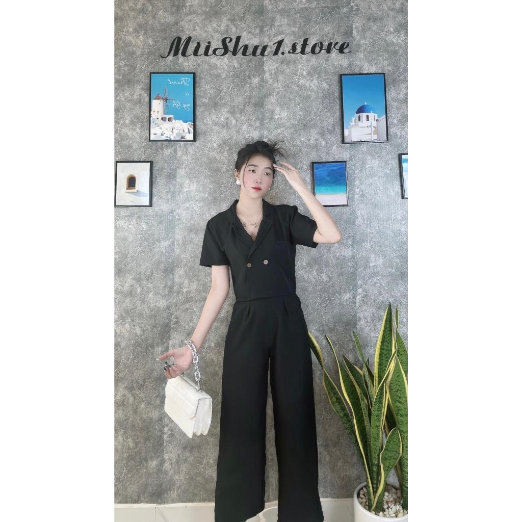 SET ĐỒ NỮ ÁO CROPTOP TAY NGẮN KÈM QUẦN DÀI