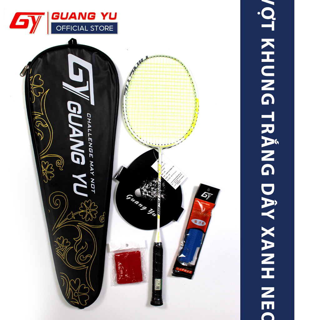 Vợt Cầu Lông Chính Hãng GUANGYU 4U Công Nghệ KINETIC 995 Full Carbon Siêu Nhẹ 84G, Công Thủ Toàn Diện Lưới Căng Sẵn 10KG - KN03