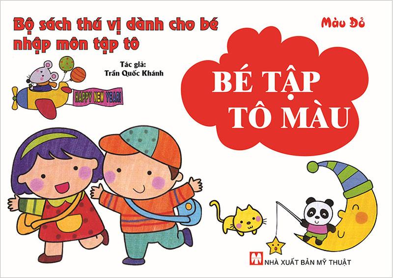 Bé Tập Tô Màu - Màu Đỏ