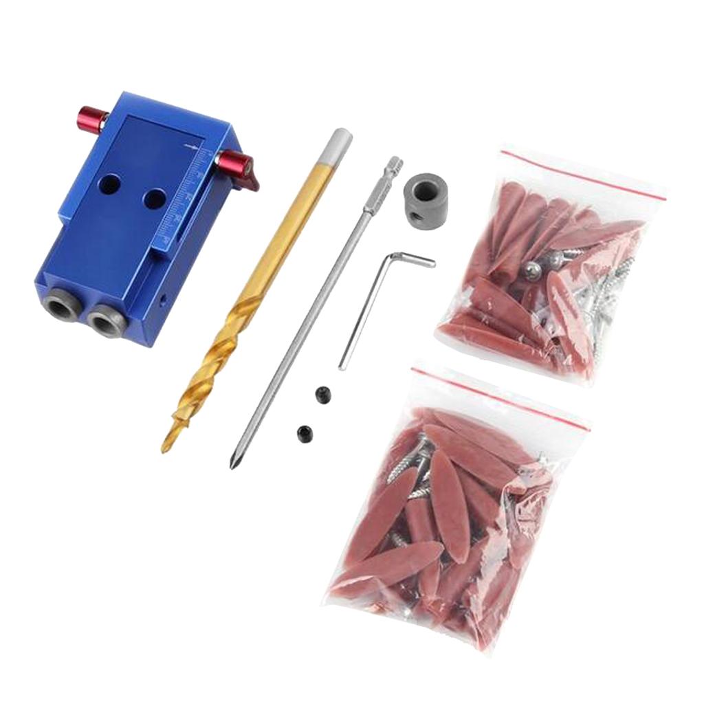 90 Degree Drill Guide 9.5mm Drill Bit Hole Locator Woodworking Jig